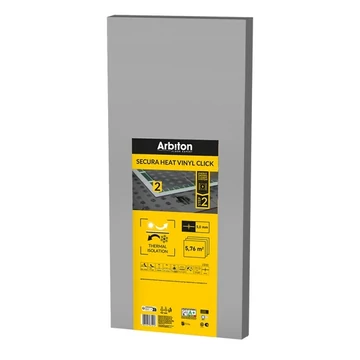 ARBITON Secura Heat Vinyl Click padlóalátét vinyl padlóhoz ARBITON Secura Heat Vinyl Click padlóalátét vinyl padlóhoz