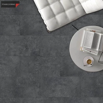 Titanflooring DARK GREY UNICLIC KŐHATÁSÚ SPC PADLÓ