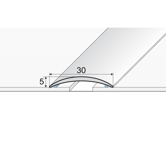 Effector A03 30 mm-es áthidaló profil Eloxált szín 2,7 m