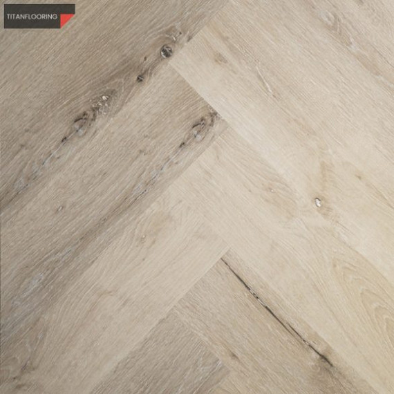 Titanflooring SMOKED GRAYSON UNICLIC HALSZÁLKA SPC PADLÓ