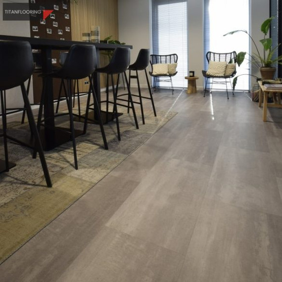 Titanflooring LIGHT GREY UNICLIC KŐHATÁSÚ SPC PADLÓ