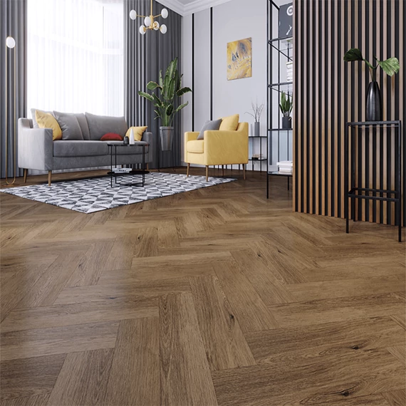 ARBITON AMARON HERRINGBONE Georgetown Oak 4V vinyl padló