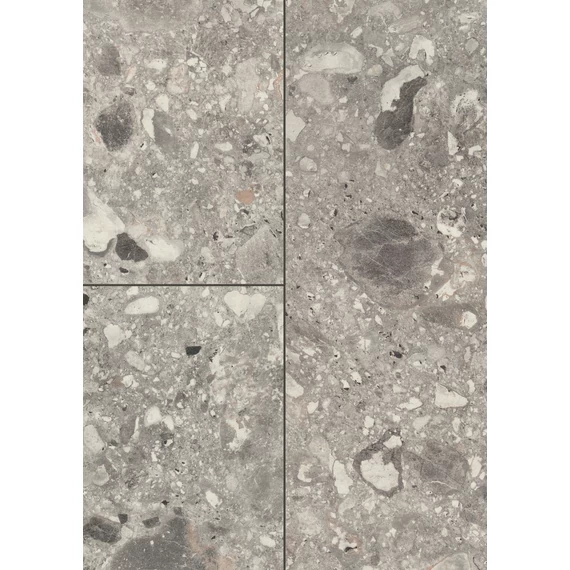 EGGER KINGSIZE 8/32 4V+1V AQ Grey Triestino Terrazzo Laminált padló ELF021
